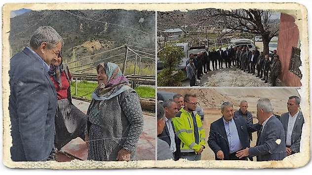 Doğanşehir'de Yeniden İnşa Süreci Yakından Takipte: Mehmet Fendoğlu Sahada