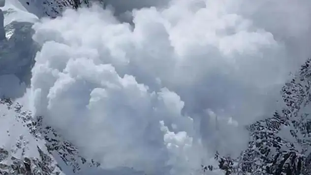 Doğu Karadeniz ve Doğu Anadolu'da Sarı Kodlu Çığ Uyarısı