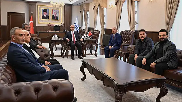 Drejanlılar Derneği'nden Vali Seddar Yavuz'a Ziyaret