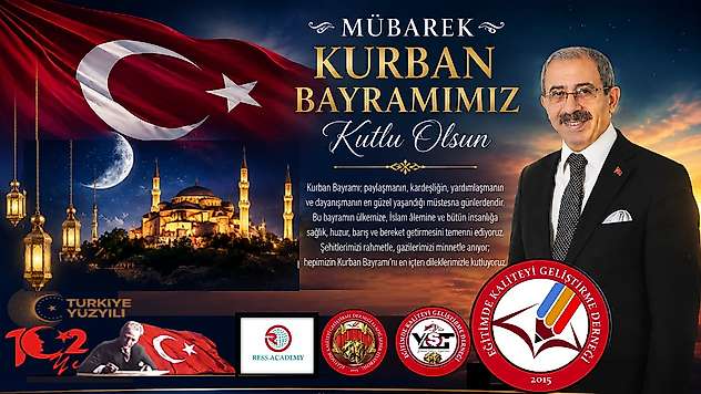 Eğitimde Kaliteyi Geliştirme Derneği Başkanı Metin AKGÜN'den Kurban Bayramı Mesajı