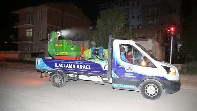 Elazığ Belediyesi Halkın yanında: İlaçlama çalışmaları devam ediyor