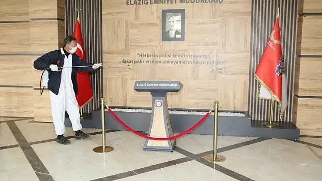 Elazığ Belediyesi Korona Virüs Tedbirlerini Sürdürüyor