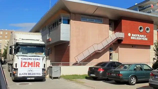Elazığ Belediyesi'nden İzmir'e Destek