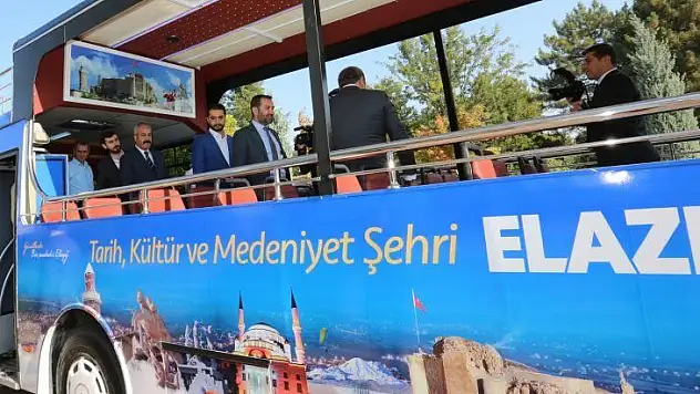 Elazığ Belediyesi Tur Otobüsü Hizmette