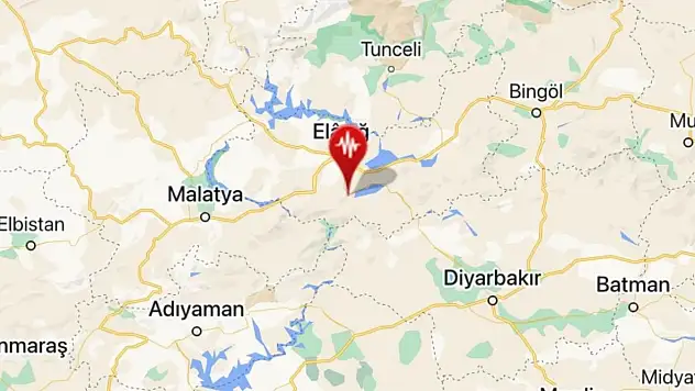Elazığ'da Deprem
