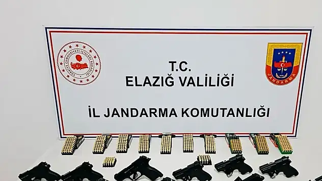 Elazığ'da silah ticareti yaptığı iddiasıyla bir zanlı tutuklandı