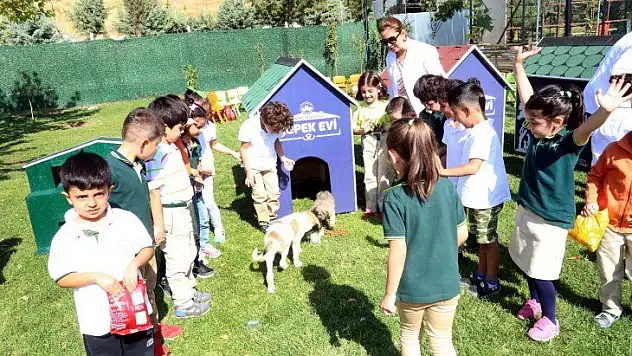 Elazığlı Miniklerin Hayvan Sevgisi