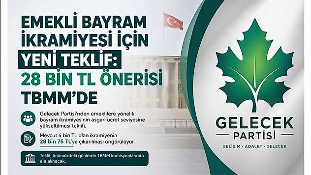 Emekli Bayram İkramiyesi İçin Yeni Teklif: 28 Bin TL Önerisi TBMM'de