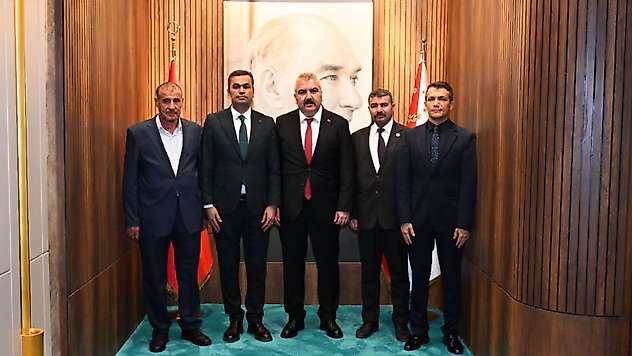 EMŞAV Başkanı Zeynal Selağzı Kilis'te Önemli Temaslarda Bulundu