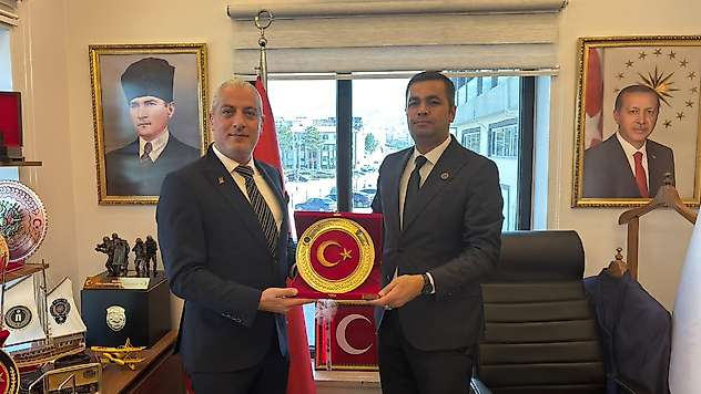 EMŞAV'da Güneydoğu Anadolu Bölge Başkanı Zeynal Selağzı'ya Anlamlı Ziyaret
