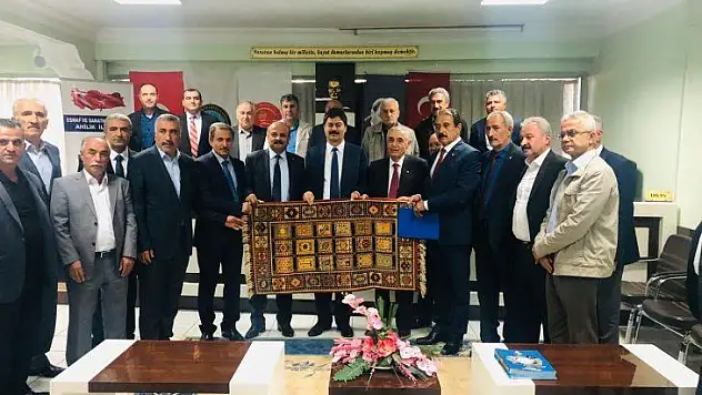 Esnaf, Sanatkarlar ve Kooperatifçilik Genel Müdürü Erkan Malatya Esnafı İle Buluştu