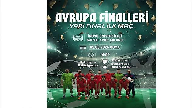 Futsal'da Yarı Final Heyecanı Malatya'da Başlıyor