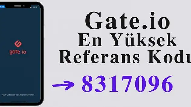 Gate.io yüzde 30 Referans Kodu İle Üyelik