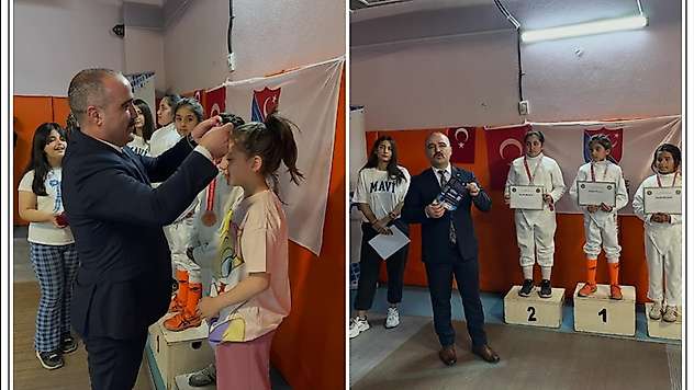 Genç Eskrimcilere Ülkü Ocakları'ndan Ödül ve Eğitim Desteği
