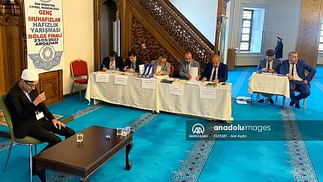 'Genç Muhafızlar Hafızlık Yarışması Bölge Finali' Ardahan'da yapıldı