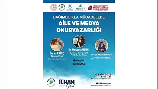 Gençleri Güçlendiren Panel: Aile ve Medya Okuryazarlığı Konuşulacak