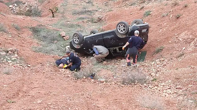 Gündüzbey mevkiinde trafik kazası