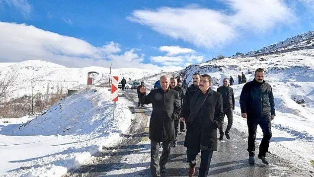 Gürkan: Kar Kış Demeden Çalışmalarımız Devam Ediyor