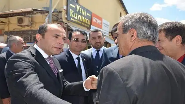 Aday Adayı Gül Darende'de Çalışmalara Devam Etti