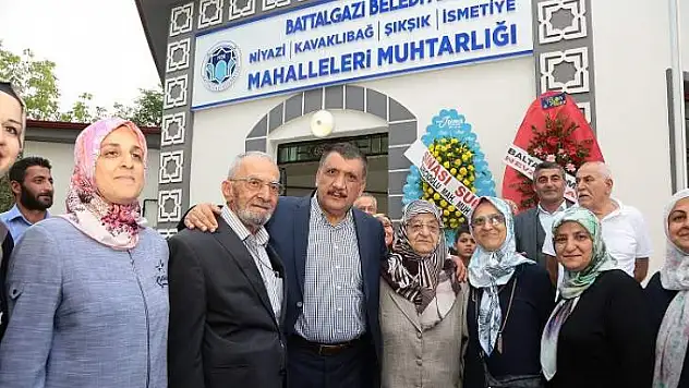 Dört Mahalleye Hizmet Verecek Muhtar Evi Açıldı