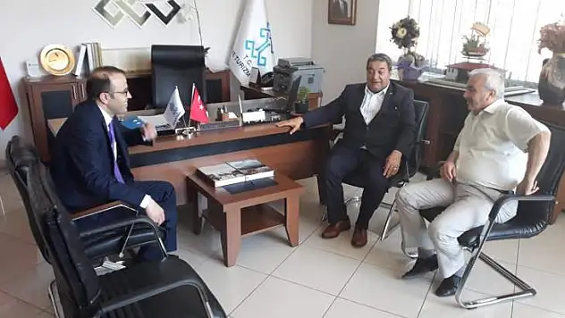 Fendoğlu'ndan, Kültür Turizm Müdürü Şişman'a Ziyaret