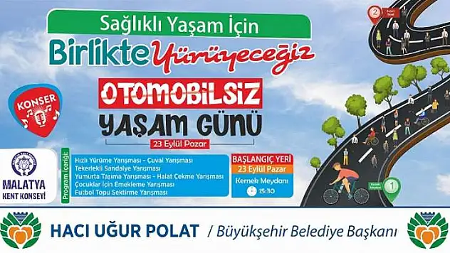 Sağlıklı Yaşam İçin Birlikte Yürüyoruz
