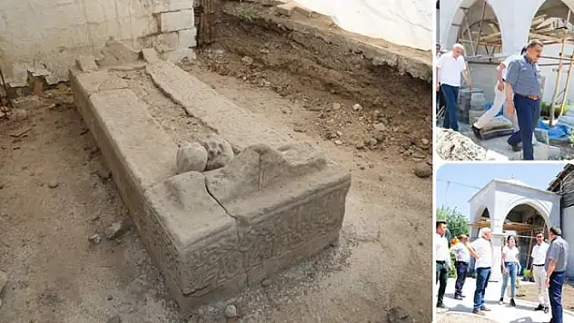 Sancaktar Türbesi'nde Çalışmalar Devam Ediyor