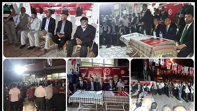 Taştepeliler MHP'li Milletvekillerine Güveniyor