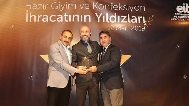 Hazırgiyim ihracatçıları ödüllendirildi