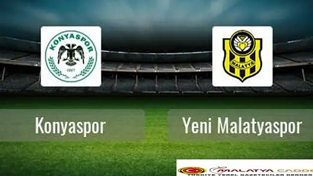 Atiker Konyaspor - Evkur Yeni Malatyaspor: 1-1