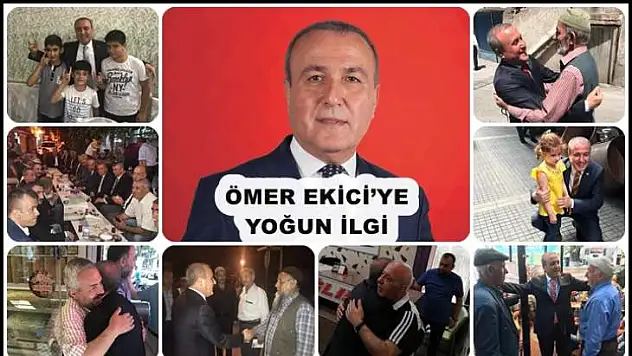 Ömer Ekici'ye Yoğun İlgi
