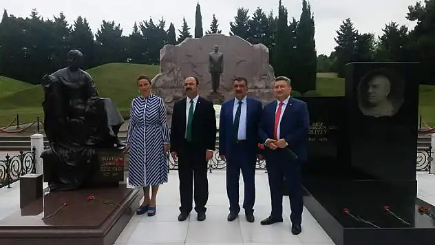 Başkan Gürkan, Azerbaycan'da