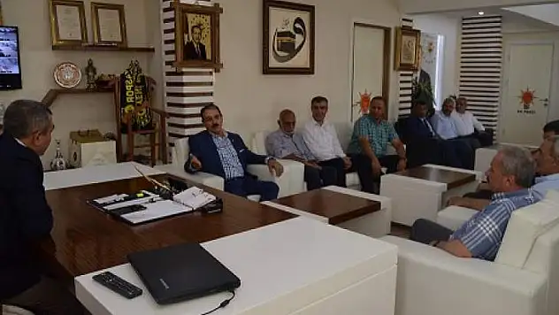 Keskin'den AK Parti İl Başkanı Koca'ya ziyaret