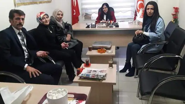 MHP Malatya Kadın Kollarından TYGD'ye Ziyaret