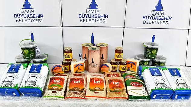 İzmir Büyükşehir Belediyesi'nden Ramazan dayanışması