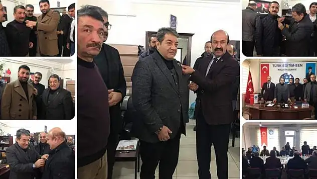 MHP'li Fendoğlu Türk Eğitim Sendikasını Ziyaret Etti