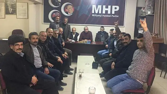 MHP Doğanşehir İlçe Başkanlığınca İstişare Toplantısı Düzenlendi