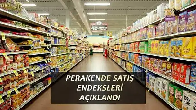 Perakende satış hacmi bir önceki yılın aynı ayına göre %1,3 arttı