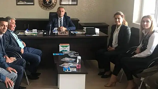 A. Adayı Mimar Hilal ACI İlçe Teşkilatlarını Ziyaret Etti