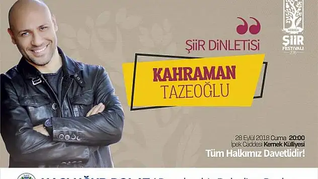 Kernek'te Şiir Festivali