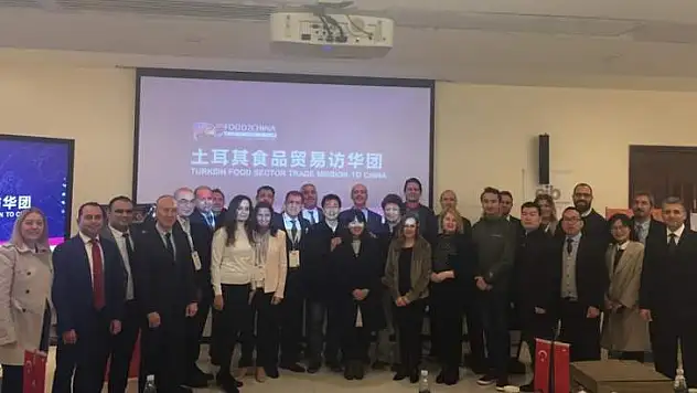 Türk Gıda İhracatçıları Çin pazarında konumunu güçlendirmeye gitti