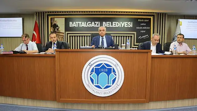 Battalgazi Belediye Meclisi, Ağustos Ayı Olağan Toplantısını Yaptı