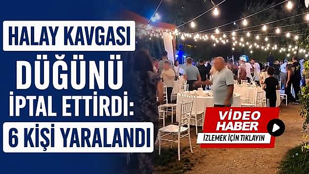 Halay Kavgası Düğünü İptal Ettirdi: 6 Kişi Yaralandı