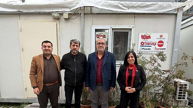 Hasan Basri Orhan'dan Anadolu Basın Yayın Birliği Malatya Şubesi'ne Ziyaret