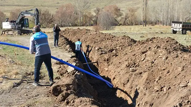 Hasançelebi-Karagüney'in içme suyu altyapısı yenileniyor