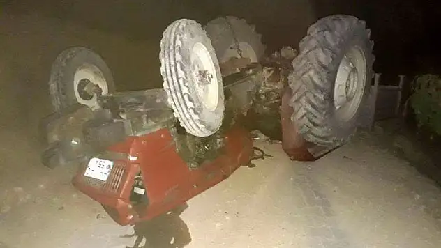 Hekimhan'da Traktör kazasındaki genç  vefat etti