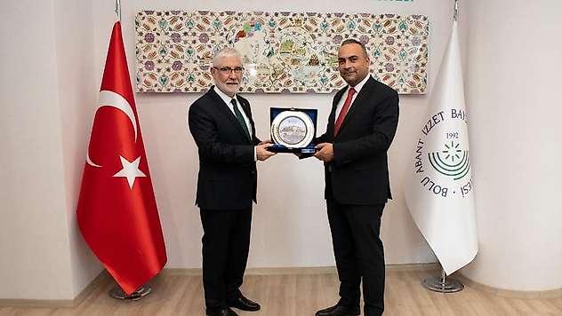 İki Rektör Bolu'da Buluştu