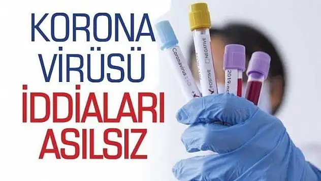 İl Sağlık Müdürü Bentli: Malatya'da korona virüsü iddaaları asılsızdır