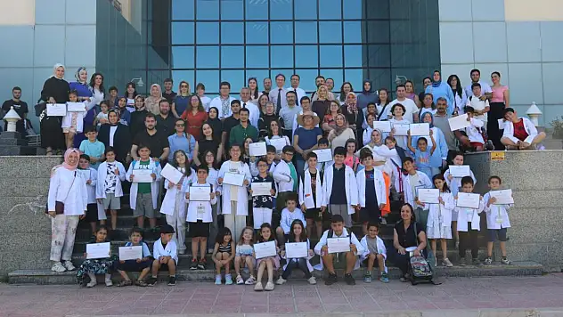 İnönü Çocuk Üniversitesi Bilim Yaz Kampı Sona Erdi