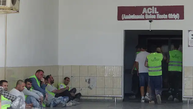 İnşattan düşen işçi hayatını kaybetti